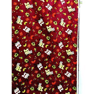 Owl Print Cotton Jo-Ann Fabric -Sewing-Quilt-Crafts Fennal 42" W - BTY /One Yard